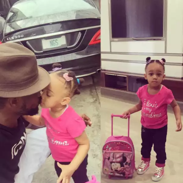 Jude Okoye shares adorable photos of his daughter